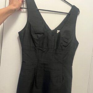 Vintage BCBG Black silk dress